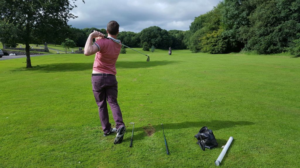 Golfer's Golf Lesson Experience